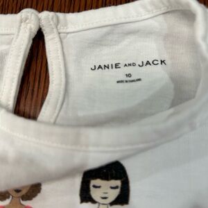 Janie and Jack girls top size 10
